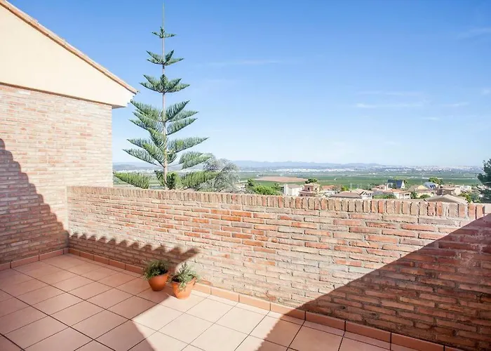 Casa En Valencia, Piscina, Cerca De Golf, Playas, Moto Gp Semesterbostad