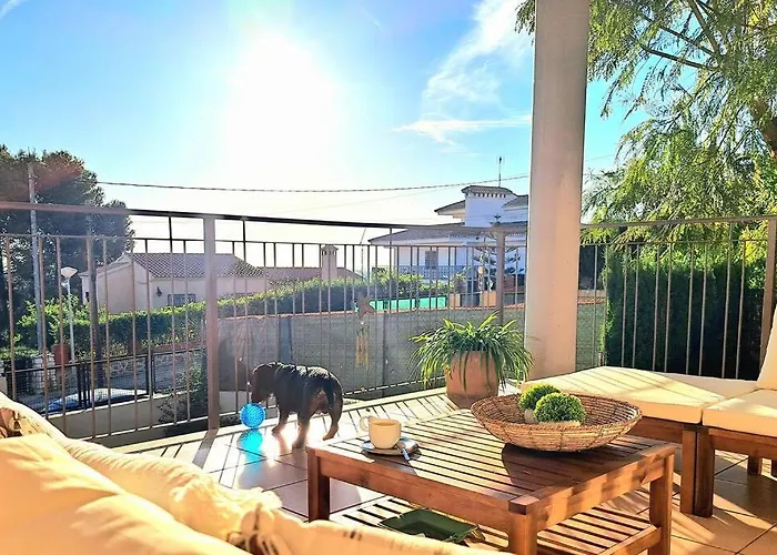 Casa En Valencia, Piscina, Cerca De Golf, Playas, Moto Gp Semesterbostad Valencia