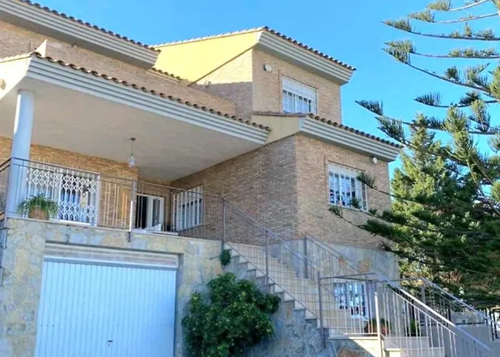 Casa En Valencia, Piscina, Cerca De Golf, Playas, Moto Gp Semesterbostad *